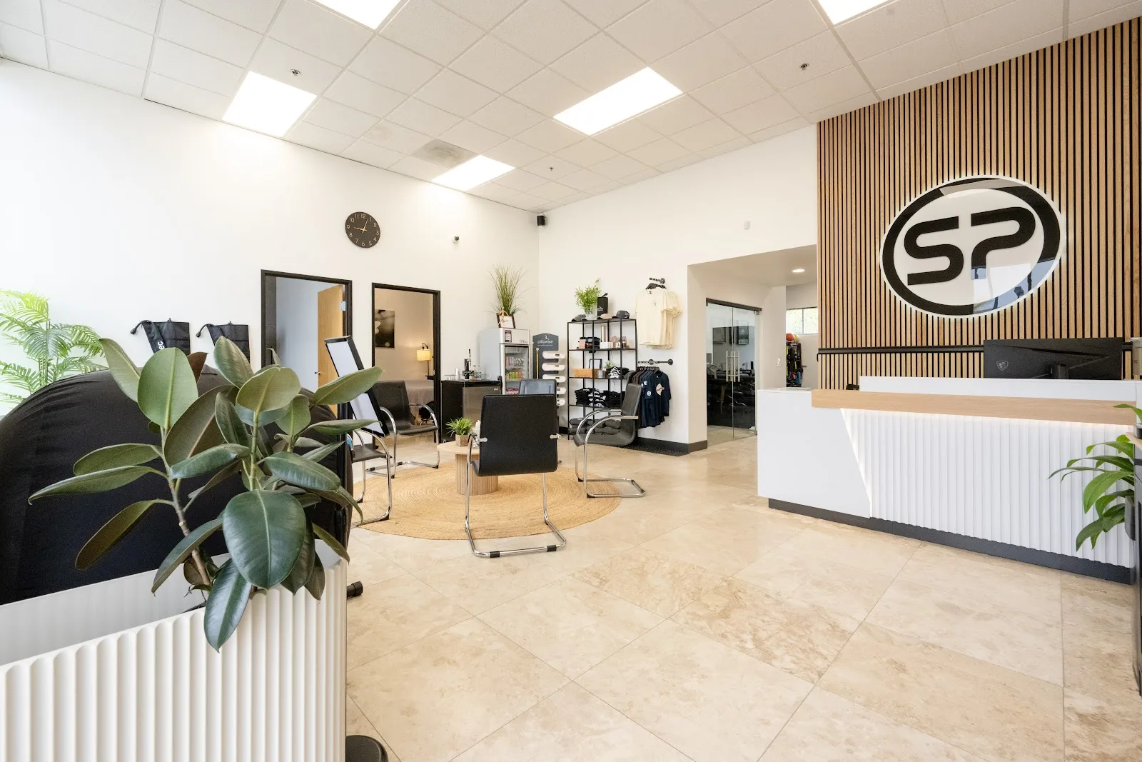 Reception area at Sports Performance Physical Therapy in Chula Vista, California